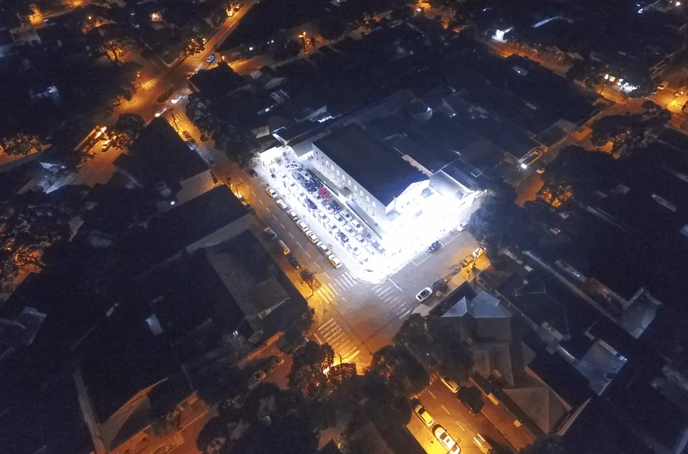 CCB Paranavaí: iluminação LED em Paranavaí (PR) — foto aérea 3 de 4