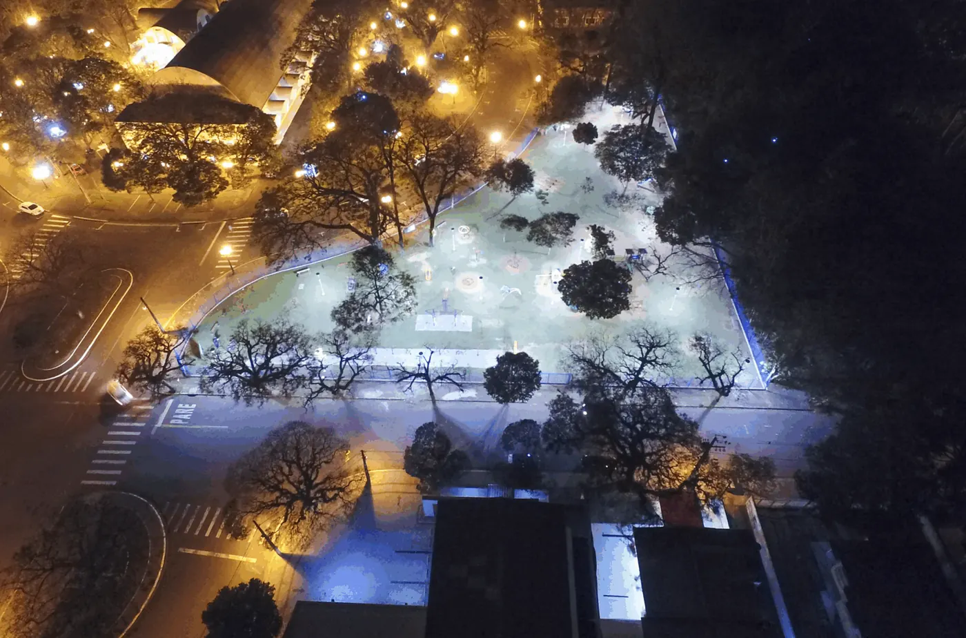 Iluminação pública LED em Cianorte (PR) — foto aérea 4 de 7