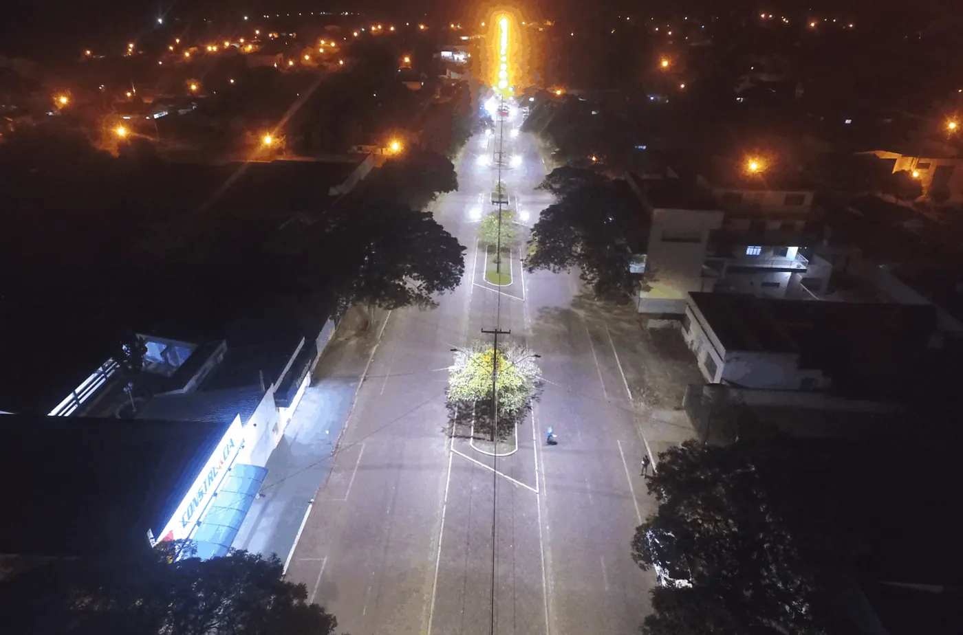 Iluminação LED Projeluz — Cidade Gaúcha
