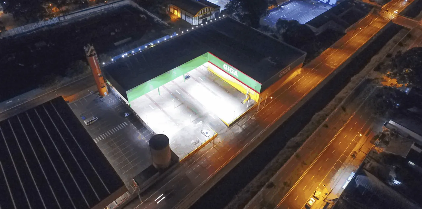 Giga: iluminação LED — foto aérea 7 de 8