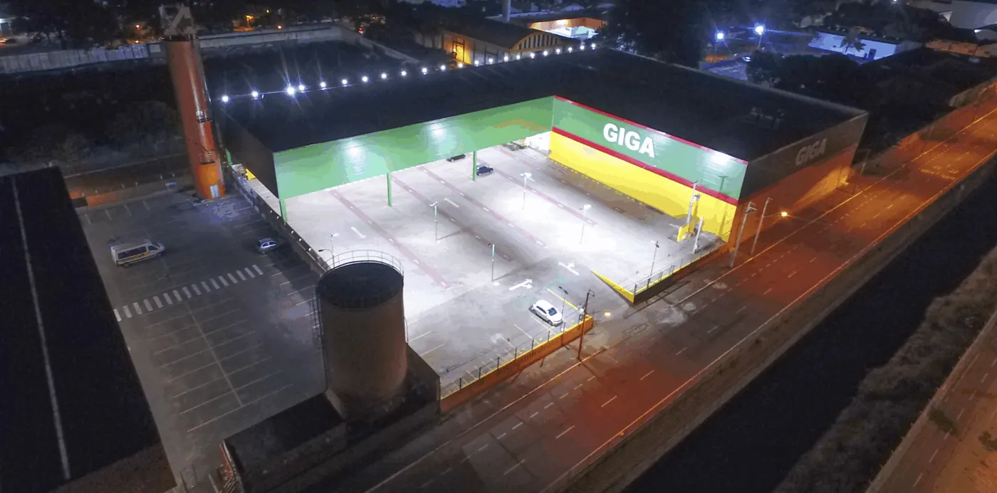 Giga: iluminação LED — foto aérea 8 de 8