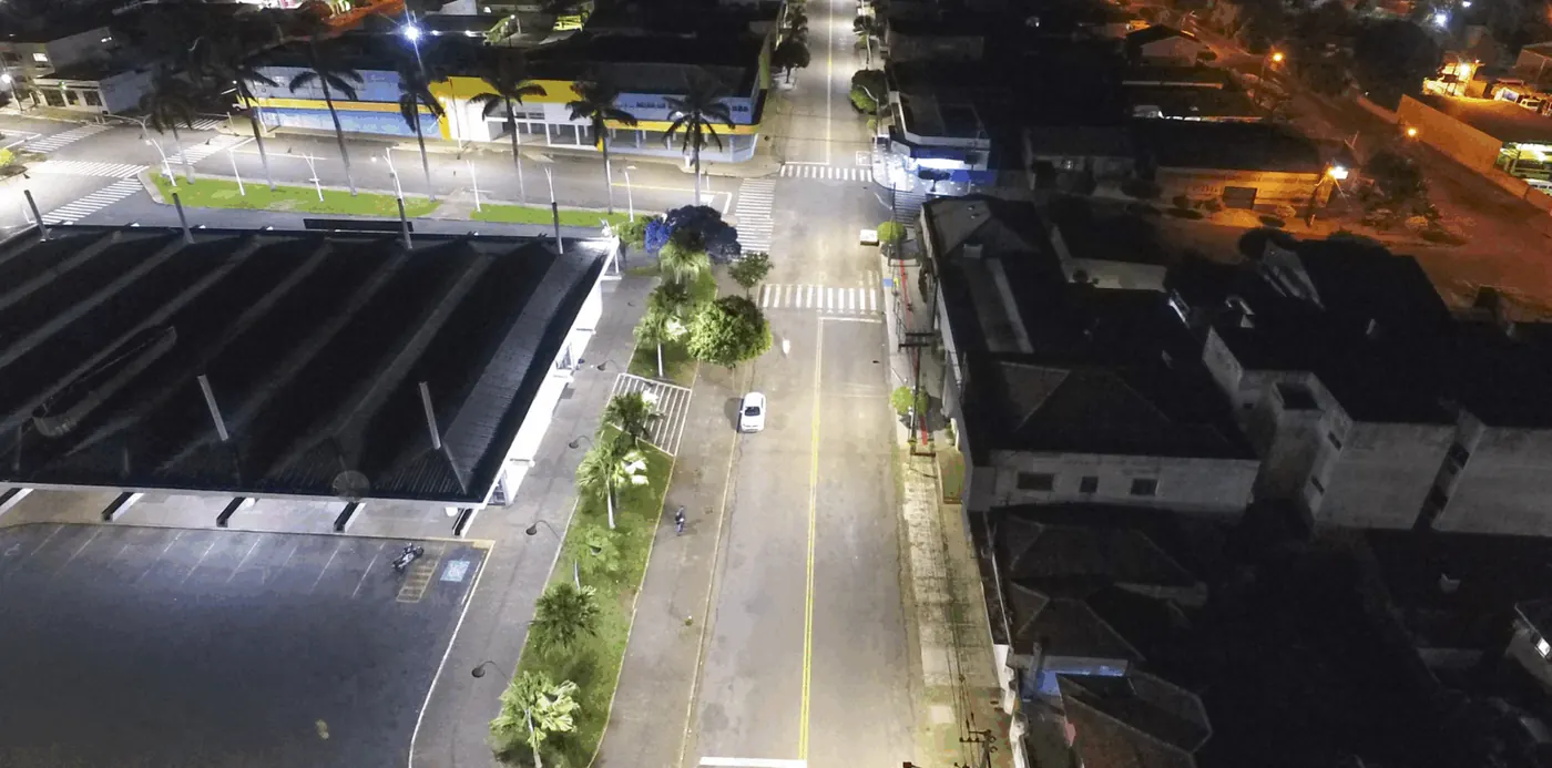 Iluminação LED Projeluz — Goioerê