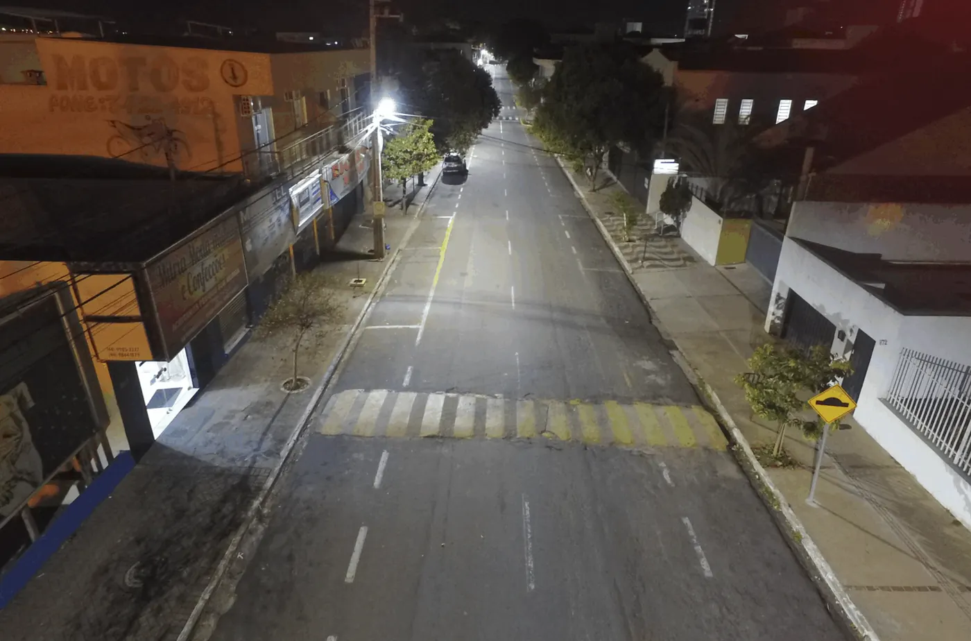 Iluminação pública LED em Paranavaí (PR) — foto aérea 2 de 4