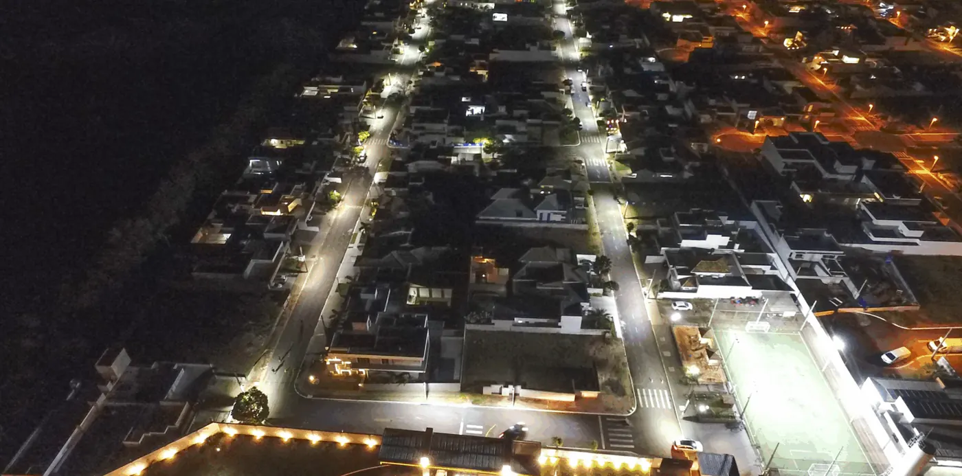 Residencial San Lorenzzo: iluminação LED — foto aérea 8 de 8